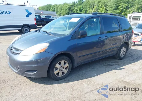 2009 Toyota Sienna Le z USA, uszkodzony, nr VIN 5TDZK23C59S264280